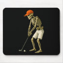 Recherche de squelette drôle tapis souris Halloween vintage