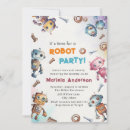 Recherche de robot baby shower invitations Bébé