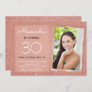 Recherche de pink 30ans anniversaire invitations Girly