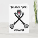 Recherche de lacrosse vœux cartes Entraîneur