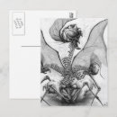 Recherche de crâne de démon cartes postales Monstre