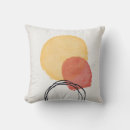 Recherche de rouge abstrait coussins Moderne