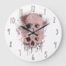 Recherche de crâne rose horloges Gothique
