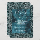Recherche de leopard print baby shower invitations Animal