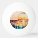 Recherche de coucher du soleil balles ping pong Océan