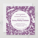 Recherche de pourpre carrées invitations Feuillage