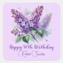 Recherche de fleurs lilas autocollants Botanique