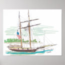 Recherche de voilier vintage posters Historique