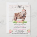 Recherche de pony party invitations Rose
