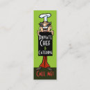Recherche de cuisine italienne cartes visite Chef