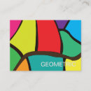 Recherche de formes géométriques cartes visite Pour elle