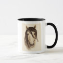 Recherche de cheval noir tasses Ranch