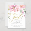 Recherche de pink gold baby shower invitations Fleurs