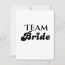 Recherche de equipe invitations Mariée