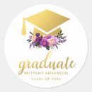 Recherche de floral graduation autocollants Classe