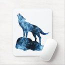 Recherche de loup tapis souris Abstrait