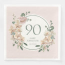 Recherche de anniversaire 90 ans serviettes Élégant