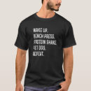 Recherche de bench press tshirts Presser
