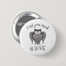Recherche de chouettes badges Amour