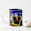 Recherche de pansy tasses Fleur