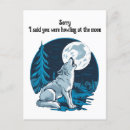 Recherche de hurlement cartes postales Animal