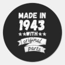 Recherche de pièces autocollants Anniversaire