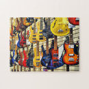 Recherche de guitare basse puzzles Électrique