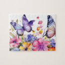 Recherche de motif papillon puzzles Fleur