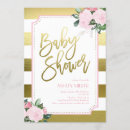 Recherche de gold foil baby shower invitations Aquarelle