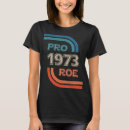 Recherche de pro roe tshirts 1973
