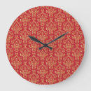 Recherche de rouge horloges Décoration