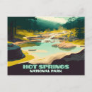 Recherche de parc national de hot springs cartes postales Vacances