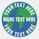 Recherche de terre planète autocollants Jour des terres