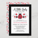 Recherche de pois noir rouge invitations Fille