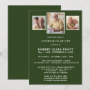 Recherche de vie verte invitations Service commémoratif
