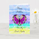 Recherche de coeur papillon vœux cartes Violet