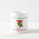 Recherche de mistletoe tasses Rouge