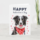 Recherche de chien border collie vœux cartes Papa de chien