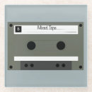 Recherche de 80s dessous de verres Cassette