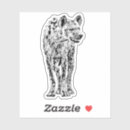 Recherche de hyena autocollants Animal