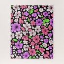 Recherche de pétales roses puzzles Floral