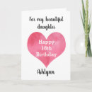 Recherche de coeur rose vœux cartes Pour enfants