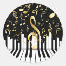 Recherche de music note autocollants Touches piano