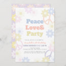 Recherche de peace love party invitations Pour enfants