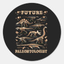Recherche de fossile autocollants Os de dinosaure