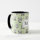Recherche de fille de panda tasses Kawaii