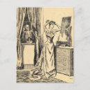 Recherche de squelette vintage cartes postales Crâne