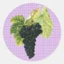 Recherche de raisins autocollants Violet