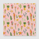 Recherche de perroquet vintage vœux cartes Tropical