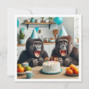 Recherche de gorilla invitations Pour tous